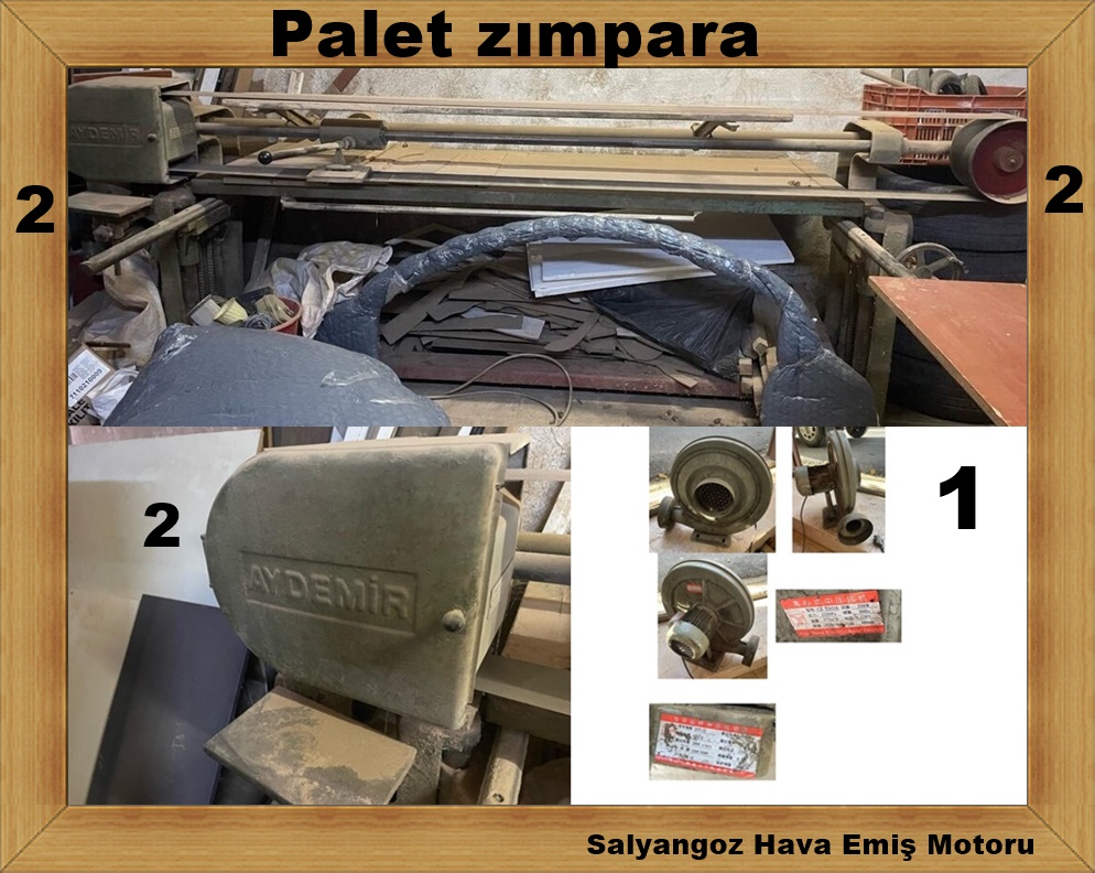 Palet zımpara VE Salyangoz Hava Emiş Motoru DETAYLARI OKUYUNUZ